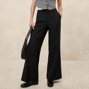 Banana Republic Women's Sculpted Wide-Leg Trouser